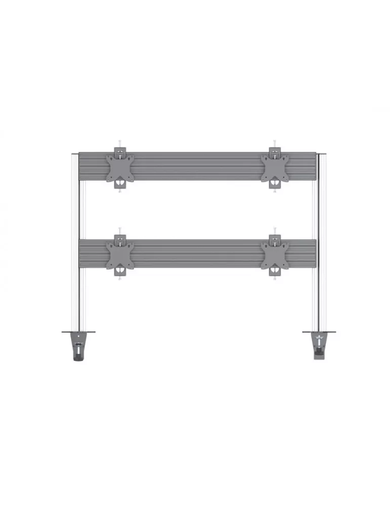 MULTIBRACKETS 5544 Support de table Multibrackets Deskmunt Column Pro 4x1 MBDM4x1U - 4 écrans 15-32" VESA Max 100x100