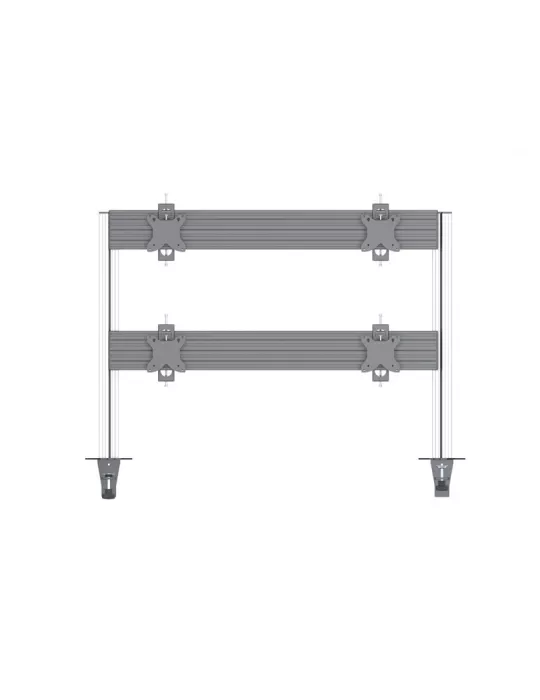 MULTIBRACKETS 5544 Tischständer Multibrackets Deskmunt Column Pro 4x1 MBDM4x1U - 4 Monitore 15-32  VESA Max 100x100 MULTIBRACK
