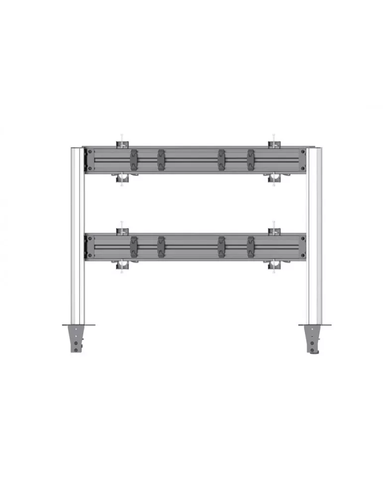 MULTIBRACKETS 5544 Multibrackets table stand Deskmunt Column Pro 4x1 MBDM4x1U - 4 screens 15-32  VESA Max 100x100 MULTIBRACKET