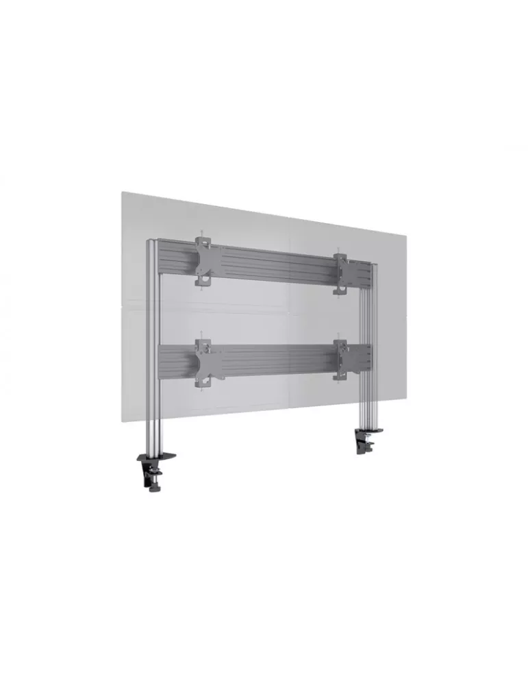 MULTIBRACKETS 5544 Tischständer Multibrackets Deskmunt Column Pro 4x1 MBDM4x1U - 4 Monitore 15-32  VESA Max 100x100 MULTIBRACK