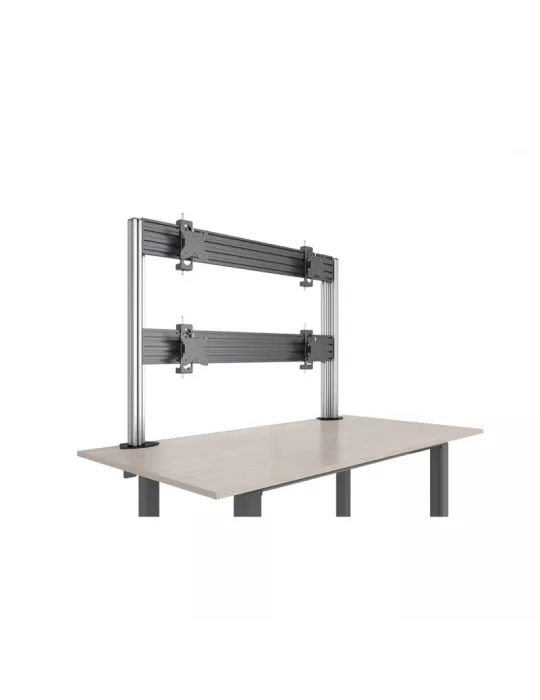 MULTIBRACKETS 5544 Support de table Multibrackets Deskmunt Column Pro 4x1 MBDM4x1U - 4 écrans 15-32" VESA Max 100x100