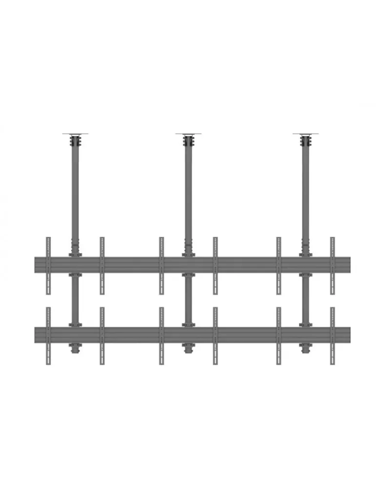 MULTIBRACKETS 3606 Ceiling Mount Multibrackets MBC3X2U2 Ceiling Mount Pro - 12 screens 40 -65  VESA Max 600x400 MULTIBRACKETS