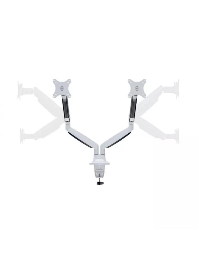 MULTIBRACKETS 7086 Multibrackets Soporte de sobremesa Doble Resorte de Gas - 2 pantallas 15  - 27  VESA Max 100x100 MULTIBRACK
