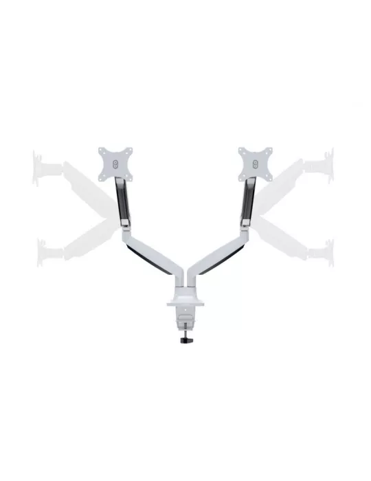 MULTIBRACKETS 7086 Support de table Multibrackets Deskmount Gas Spring Dual - 2 écrans de 15" - 27" VESA Max 100x100