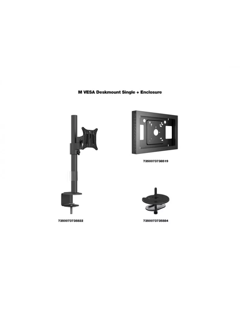 MULTIBRACKETS 2789 Caisson avec support Multibrackets Deskmount Single   Enclosure for Samsung screen QB13R   QB13R-T - 13  sc