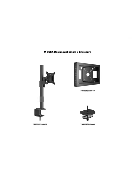 MULTIBRACKETS 2789 Caisson avec support Multibrackets Deskmount Single   Enclosure for Samsung screen QB13R   QB13R-T - 13  sc