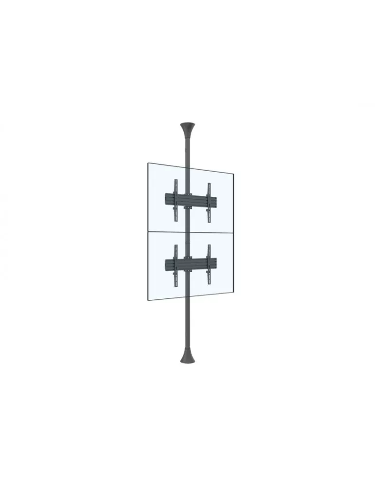 MULTIBRACKETS 3637 Soporte sol plafond Multibrackets Montaje de suelo a techo Pro MBFC2U - 2 pantallas 40 -65  VESA Max 600x40