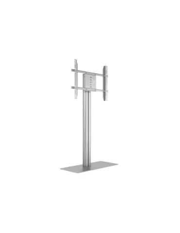 MULTIBRACKETS 0877 Support sol avec multiprises Multibrackets Public Display Stand 145 HD Single Floorbase Silver - écran 50 -