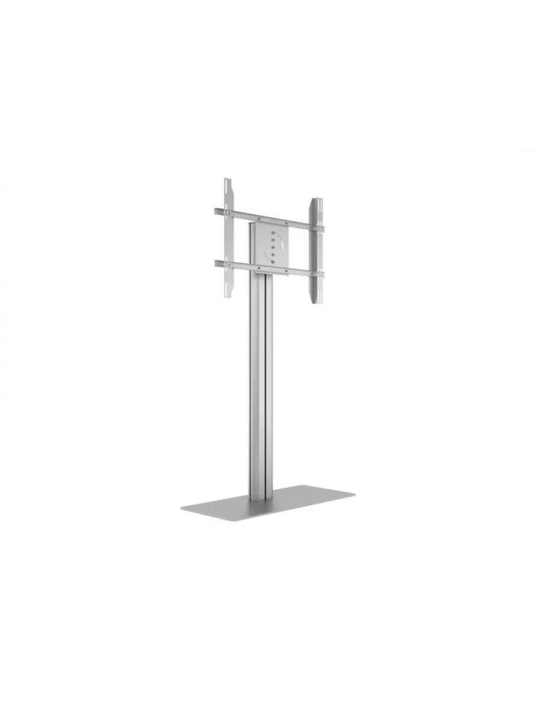 MULTIBRACKETS 0877 Support sol avec multiprises Multibrackets Public Display Stand 145 HD Single Floorbase Silver - écran 50 -