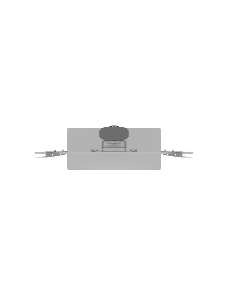MULTIBRACKETS 0877 Support sol avec multiprises Multibrackets Public Display Stand 145 HD Single Floorbase Silver - écran 50 -