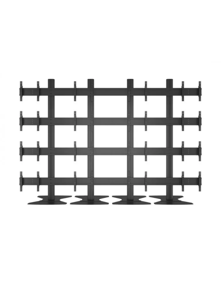 MULTIBRACKETS 0933 Support sol Multibrackets Public Video Wall Stand - 16 écrans 40 -55  VESA Max 800x400 MULTIBRACKETS MUL093