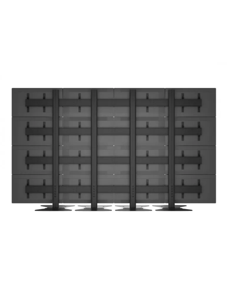 MULTIBRACKETS 0933 Bodenständer Multibrackets Public Video Wall Stand - 16 Bildschirme 40 -55  VESA Max 800x400 MULTIBRACKETS