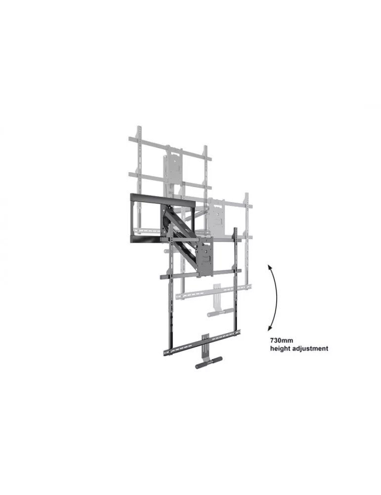 MULTIBRACKETS 4301 Articule Multibrackets Pull Down Full Motion Flexarm XL wall mount for 55 -86  screens - Max 40kg VESA 800x