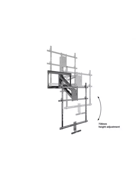 MULTIBRACKETS 4301 Articule Multibrackets Pull Down Full Motion Flexarm XL wall mount for 55 -86  screens - Max 40kg VESA 800x