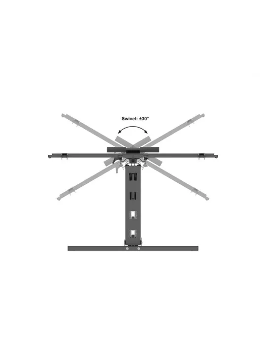 MULTIBRACKETS 4301 Articule Multibrackets Pull Down Full Motion Flexarm XL wall mount for 55 -86  screens - Max 40kg VESA 800x