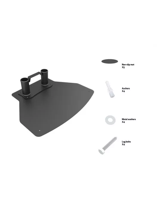 MULTIBRACKETS 7215 Base de acero montada en el suelo para estanterías móviles MULTIBRACKETS MUL7215 | MusicGoodDeal