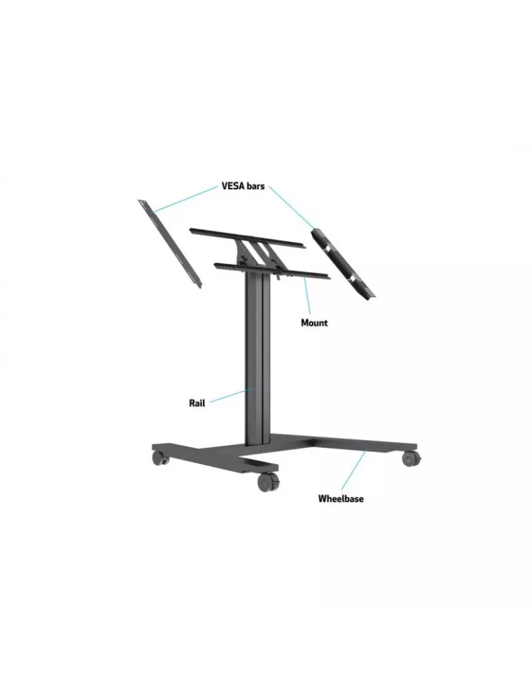 MULTIBRACKETS 6252 Soporte móvil inclinable Multibrackets Public Display Stand 110 HD REF  MULTIBRACKETS MUL6252 | MusicGoodDe