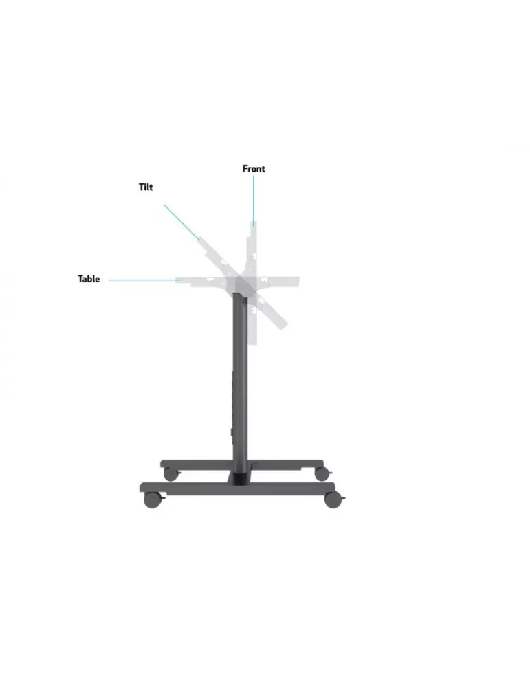 MULTIBRACKETS 6252 Kippbarer mobiler Ständer Multibrackets Public Display Stand 110 HD REF  MULTIBRACKETS MUL6252 | MusicGoodD
