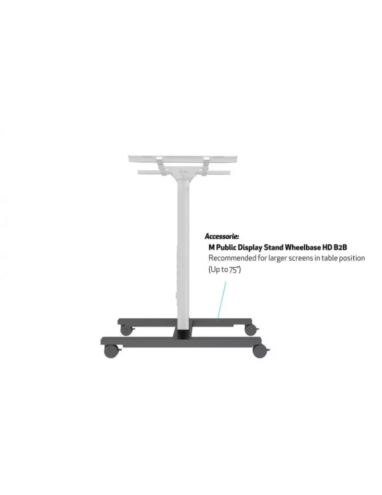 MULTIBRACKETS 6252 Kippbarer mobiler Ständer Multibrackets Public Display Stand 110 HD REF  MULTIBRACKETS MUL6252 | MusicGoodD