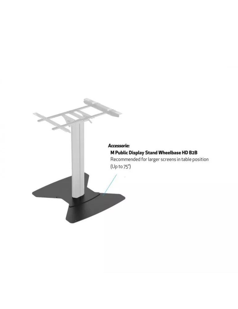 MULTIBRACKETS 6252 Support mobile inclinable Multibrackets Public Display Stand 110 HD REF  MULTIBRACKETS MUL6252 | MusicGoodD