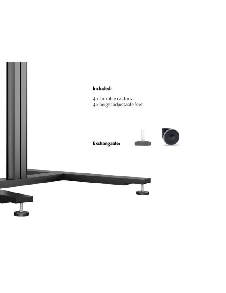 MULTIBRACKETS 6252 Kippbarer mobiler Ständer Multibrackets Public Display Stand 110 HD REF  MULTIBRACKETS MUL6252 | MusicGoodD