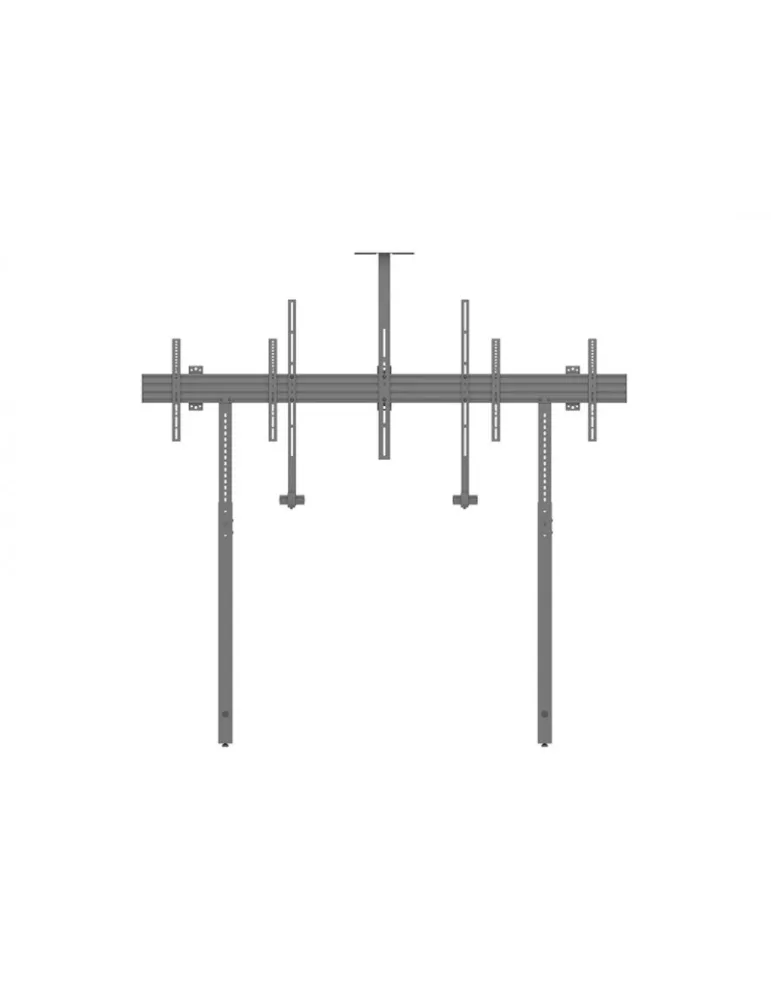 MULTIBRACKETS 3984 Boden-Wandhalter Multibrackets Collaboration - Side by Side mit Brackets - 32 -75 -Bildschirm VESA Max 600x