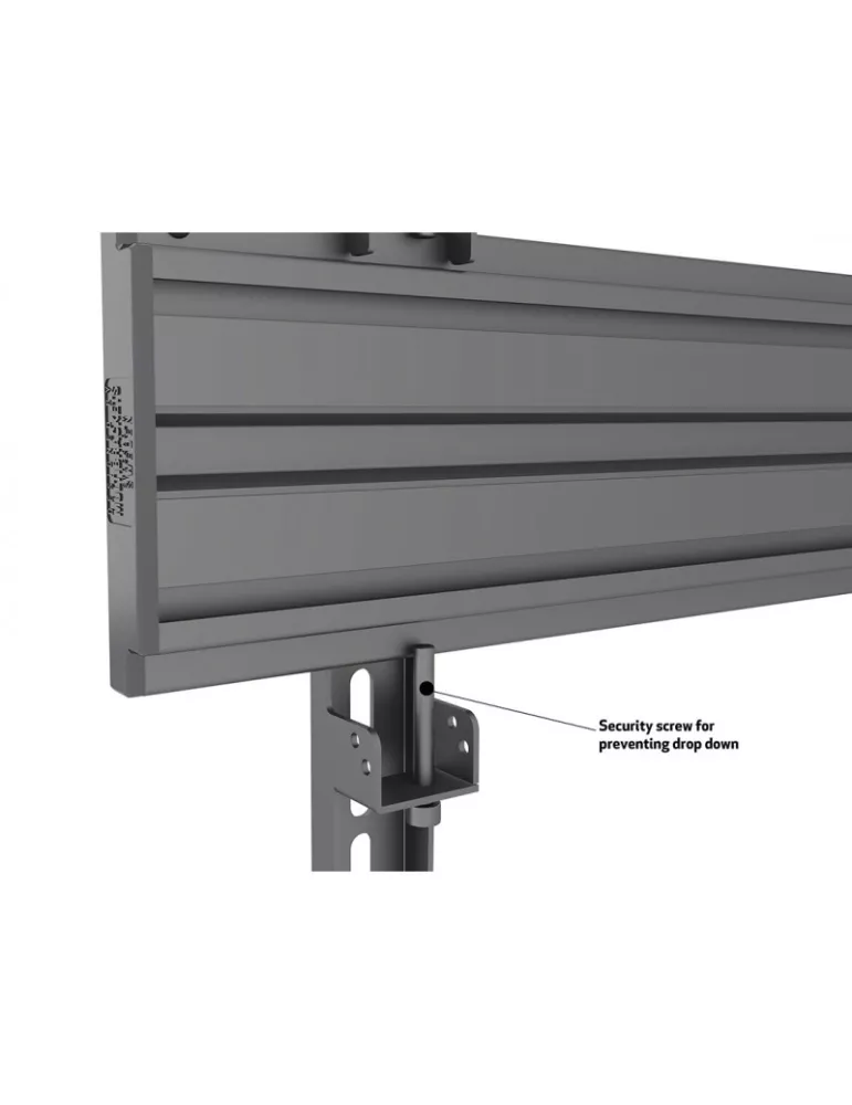 MULTIBRACKETS 3984 Support sol mur Multibrackets Collaboration - Side by Side with brackets - écran 32 -75  VESA Max 600x400 M