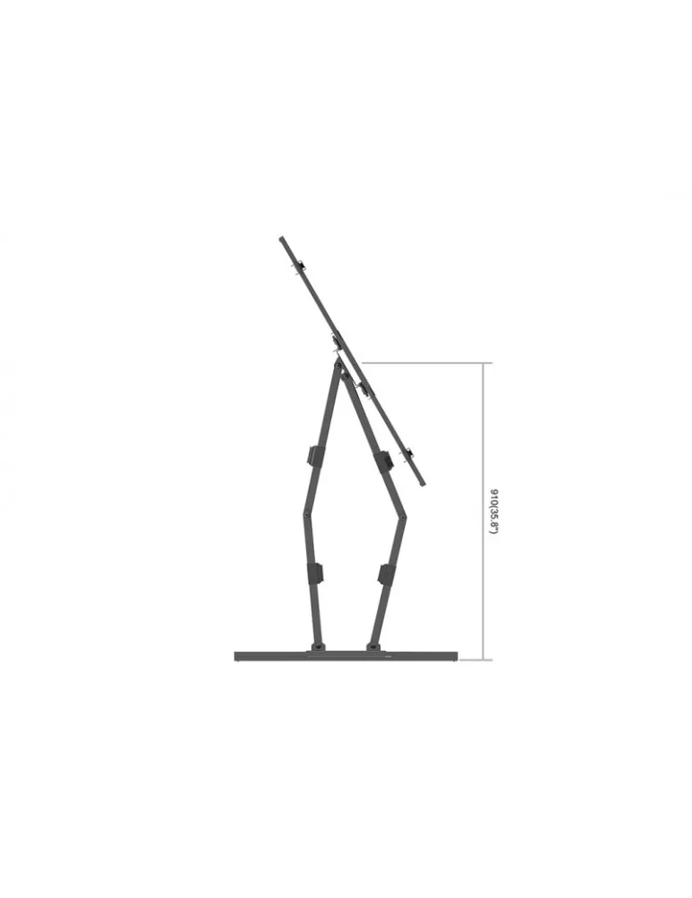 MULTIBRACKETS 5605 Wandhalterung Universal Long Reach Arm 980mm SD DUAL Ref   MULTIBRACKETS MUL5605 | MusicGoodDeal