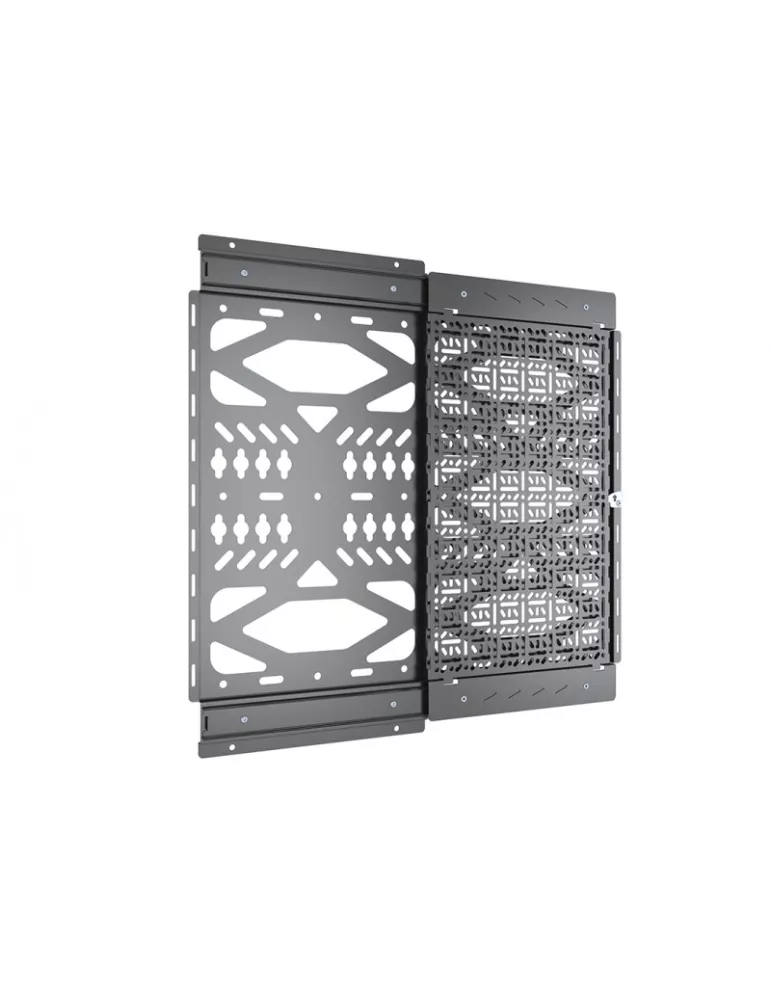 MULTIBRACKETS 4332 Support mural avec stockage multimédia Multibrackets Wallmount MBW1U Media Storage - VESA Max 600x400
