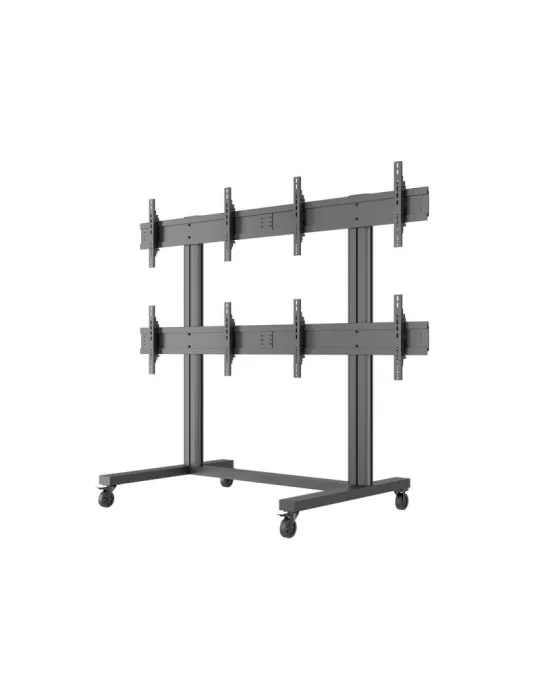 MULTIBRACKETS 9710 Support sol mobile Multibrackets Public Video Wall Stand - 4 écrans 40"-55" VESA Max 800x400