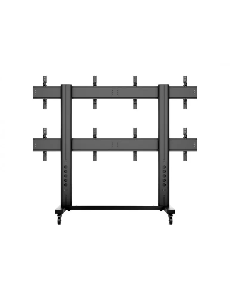 MULTIBRACKETS 9710 Support sol mobile Multibrackets Public Video Wall Stand - 4 screens 40 -55  VESA Max 800x400 MULTIBRACKETS