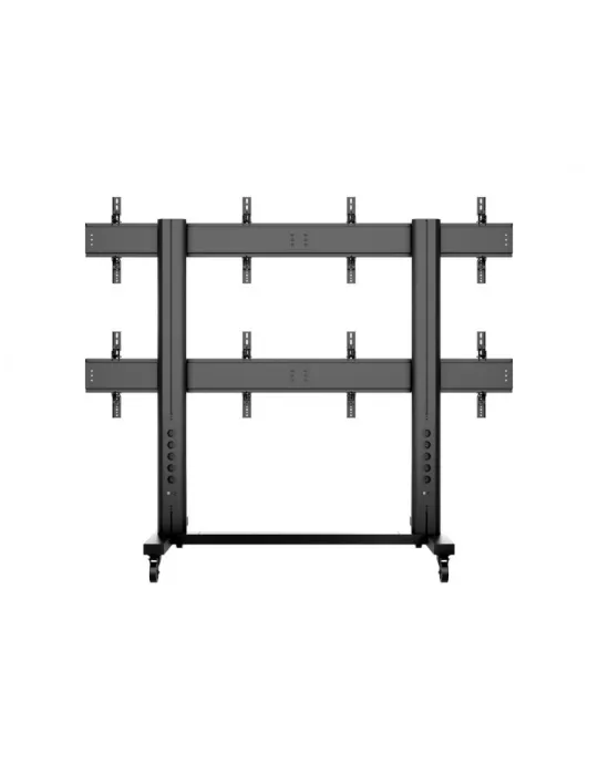 MULTIBRACKETS 9710 Mobiler Bodenständer Multibrackets Public Video Wall Stand - 4 Bildschirme 40 -55  VESA Max 800x400 MULTIBR
