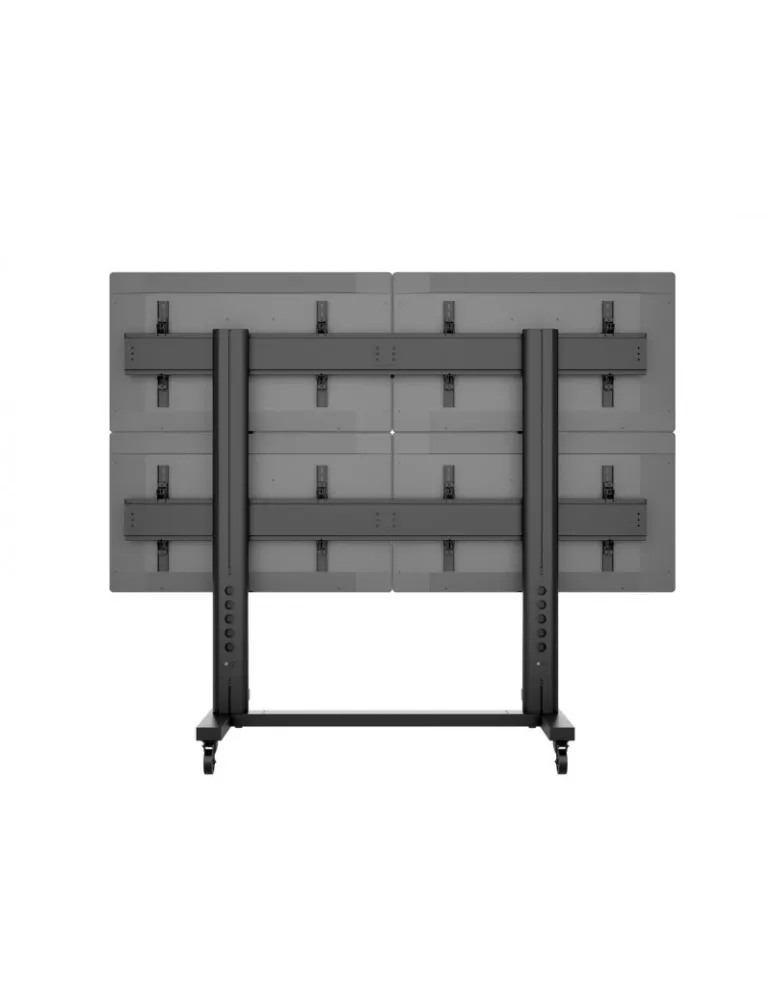 MULTIBRACKETS 9710 Support sol mobile Multibrackets Public Video Wall Stand - 4 écrans 40"-55" VESA Max 800x400