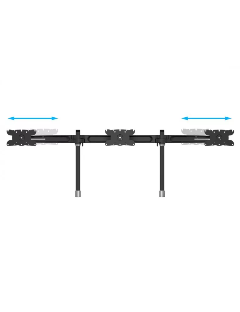 MULTIBRACKETS 1329 Extension for Multibrackets VESA Desktopmount Triple Stand Expansion Kit - 24 -32  screen Vesa Max 200x100