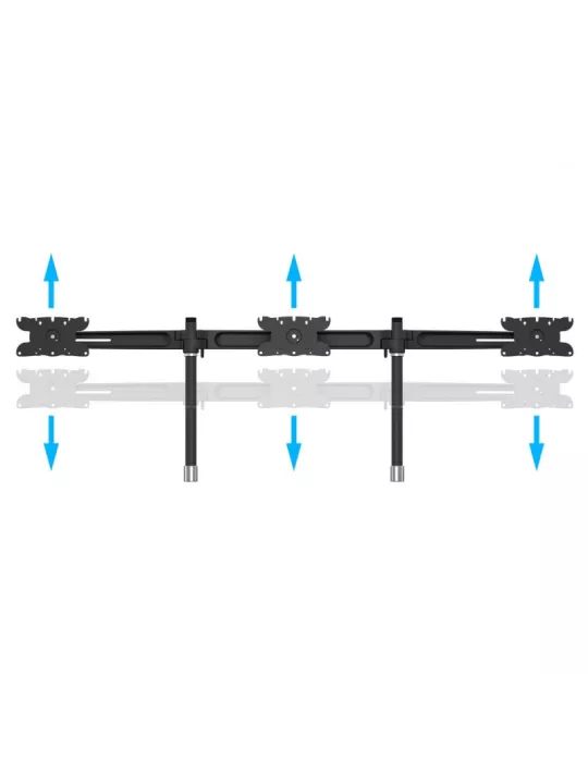 MULTIBRACKETS 1329 Extension pour support de table Multibrackets VESA Desktopmount Triple Stand Expansion Kit - écran de 24"-32