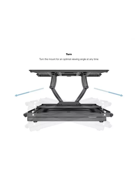 MULTIBRACKETS 0822 Drehbare Wandhalterung Multibrackets Super Slim Tilt   Rotate HD - 40 -75 -Bildschirm VESA Max 400x400 MULT