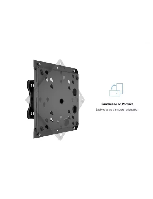 MULTIBRACKETS 0822 Soporte de pared Multibrackets Super Slim Tilt   Rotate HD - Pantalla de 40 -75  VESA Max 400x400 MULTIBRAC