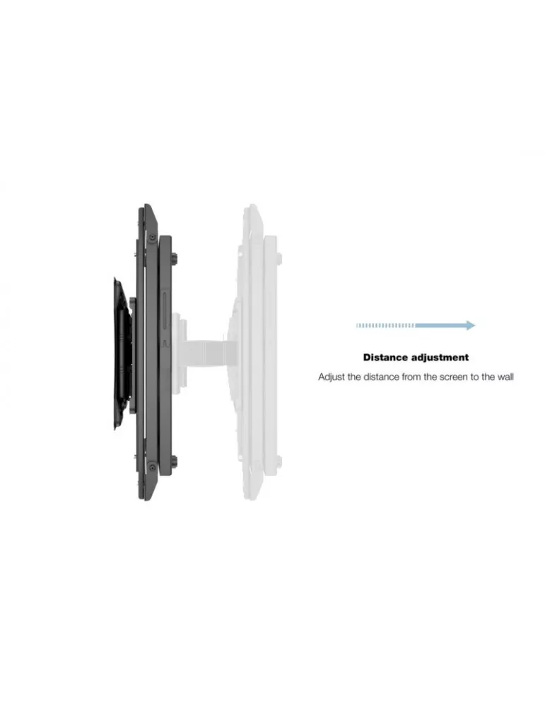 MULTIBRACKETS 0822 Multibrackets Super Slim Tilt   Rotate HD wall mount - 40 -75  screen VESA Max 400x400 MULTIBRACKETS MUL082