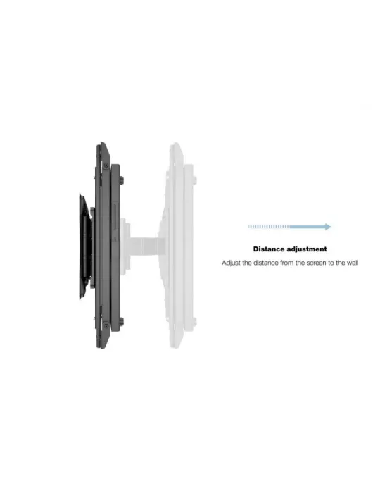 MULTIBRACKETS 0822 Soporte de pared Multibrackets Super Slim Tilt   Rotate HD - Pantalla de 40 -75  VESA Max 400x400 MULTIBRAC