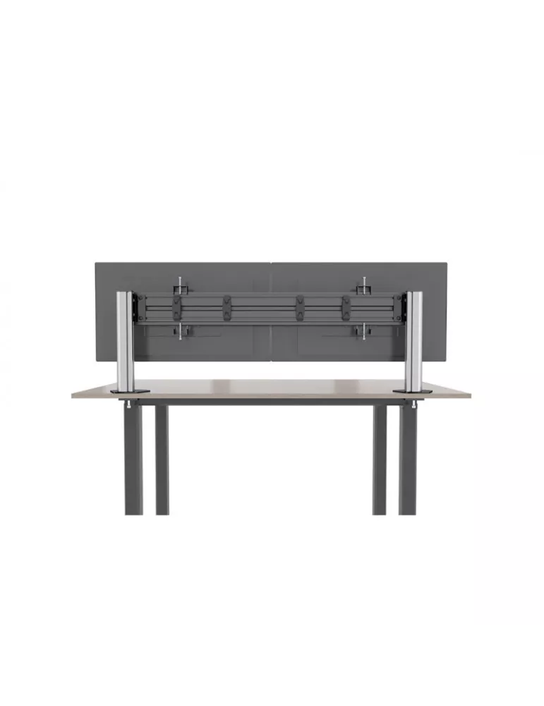 MULTIBRACKETS 5520 Table support Multibrackets Deskmount Column Pro 2x1 MBDM2x1U - 2 screens 15-32  VESA Max 100x100 MULTIBRAC