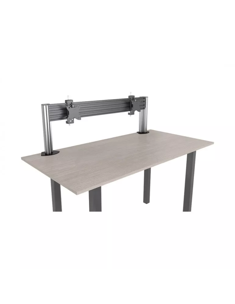 MULTIBRACKETS 5520 Tischständer Multibrackets Deskmount Column Pro 2x1 MBDM2x1U - 2 Monitore 15-32  VESA Max 100x100 MULTIBRAC