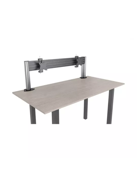 MULTIBRACKETS 5520 Support de table Multibrackets Deskmount Column Pro 2x1 MBDM2x1U - 2 écrans 15-32" VESA Max 100x100