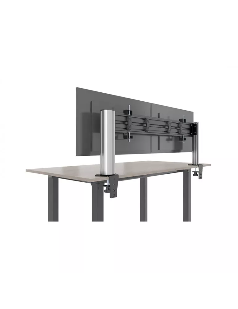 MULTIBRACKETS 5520 Table support Multibrackets Deskmount Column Pro 2x1 MBDM2x1U - 2 screens 15-32  VESA Max 100x100 MULTIBRAC