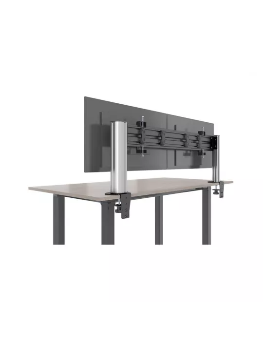 MULTIBRACKETS 5520 Table support Multibrackets Deskmount Column Pro 2x1 MBDM2x1U - 2 screens 15-32  VESA Max 100x100 MULTIBRAC