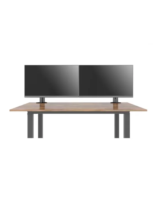 MULTIBRACKETS 5520 Support de table Multibrackets Deskmount Column Pro 2x1 MBDM2x1U - 2 écrans 15-32" VESA Max 100x100
