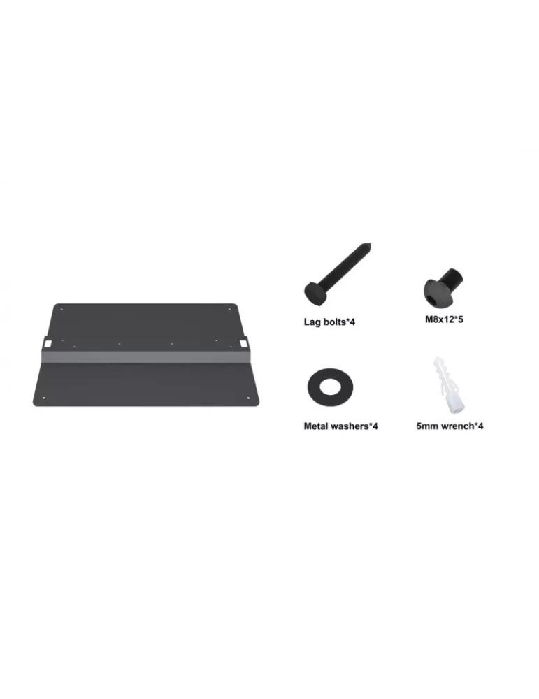 MULTIBRACKETS 7352 Floor-mounted steel base Multibrackets Floorbase OM55N-D MULTIBRACKETS MUL7352 | MusicGoodDeal
