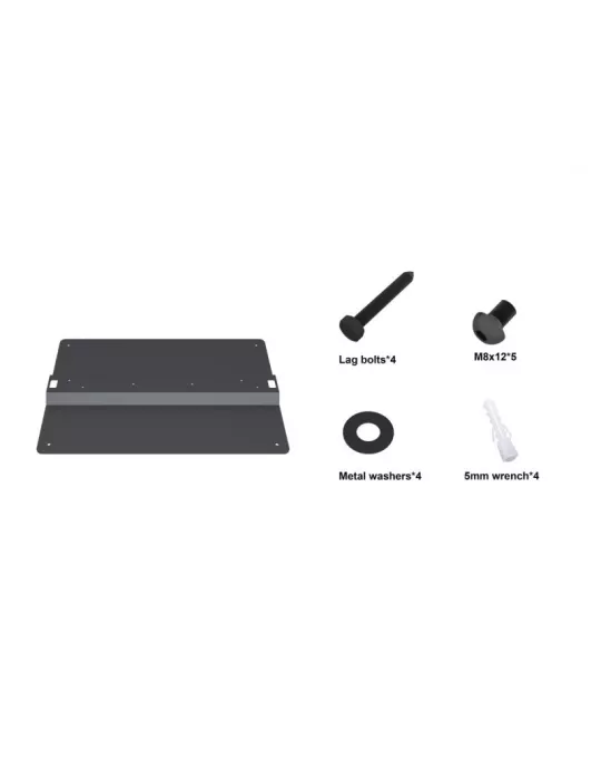 MULTIRACKETS 7352 Base de acero para montaje en suelo Multibrackets Base de suelo OM55N-D MULTIBRACKETS MUL7352 | MusicGoodDea