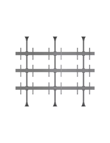 MULTIBRACKETS 6114 Support mur d images sol-plafond Multibrackets Floor to Ceiling Mount Pro MBFC3UX3 - 9 pantallas 40 -65  VE 2