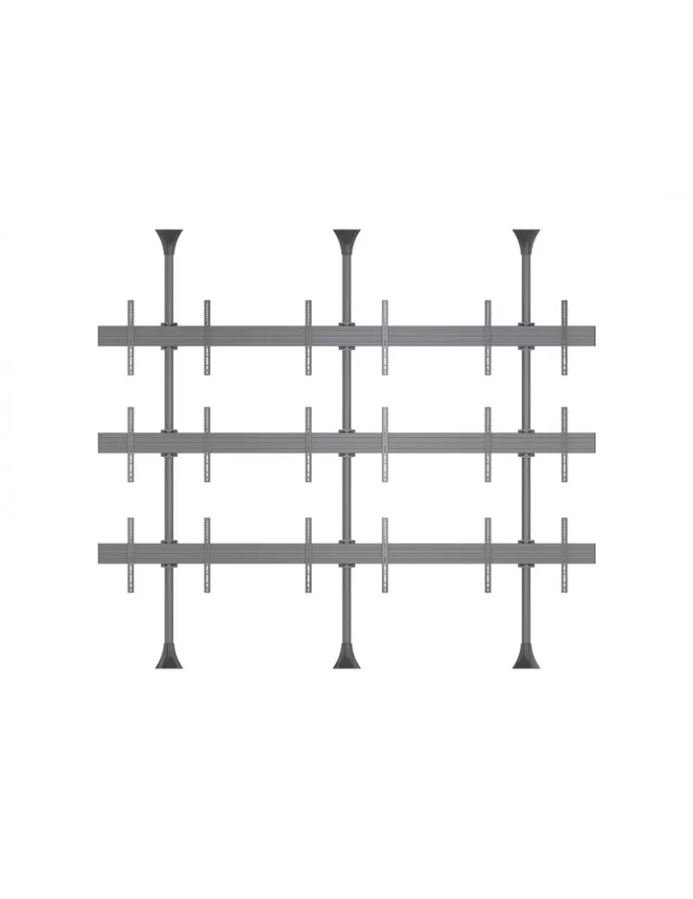 MULTIBRACKETS 6114 Support mur d images sol-plafond Multibrackets Floor to Ceiling Mount Pro MBFC3UX3 - 9 pantallas 40 -65  VE
