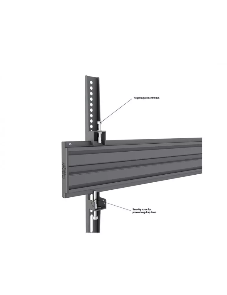 MULTIBRACKETS 6114 Support mur d images sol-plafond Multibrackets Floor to Ceiling Mount Pro MBFC3UX3 - 9 pantallas 40 -65  VE